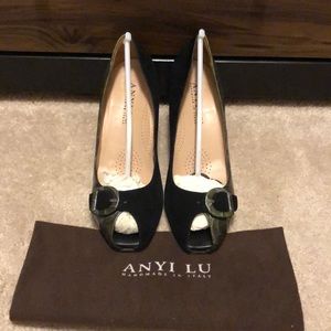 Anyi Lu Peep Toe Heels